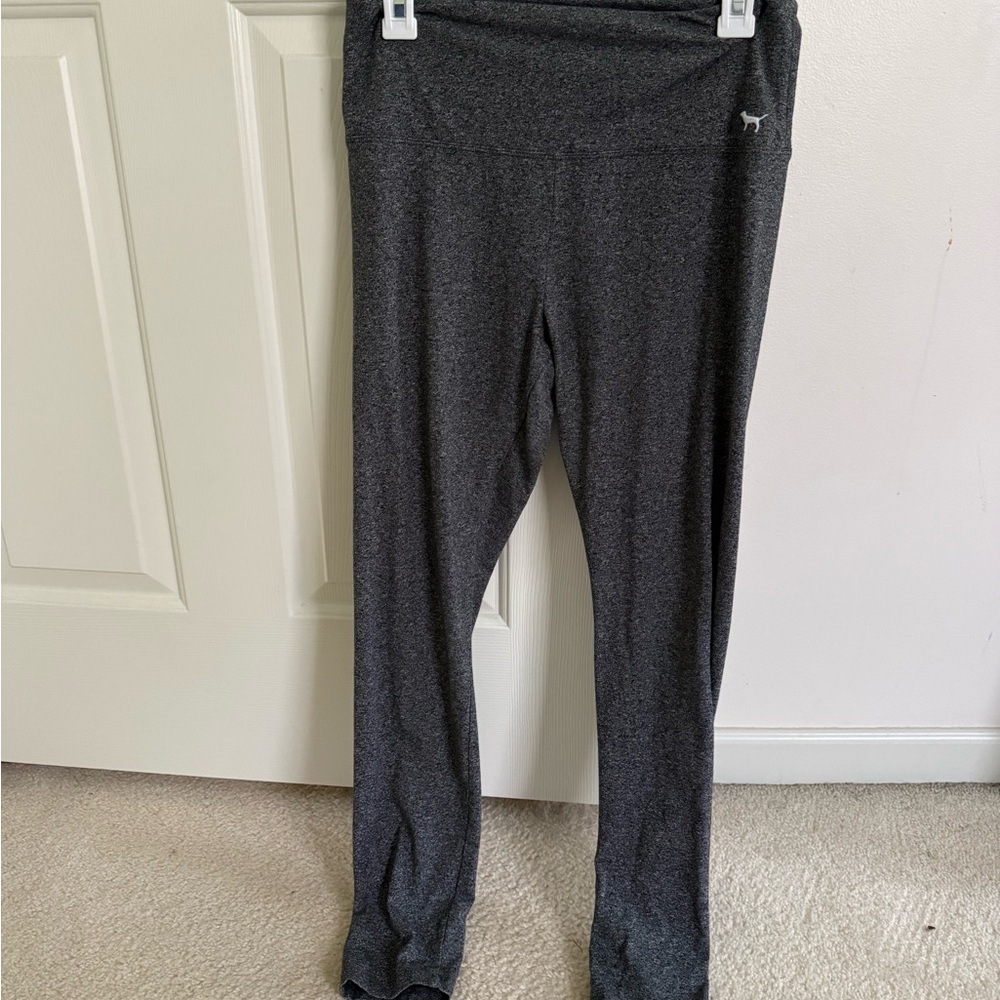PINK Victoria's Secret Charcoal Yoga Leggings